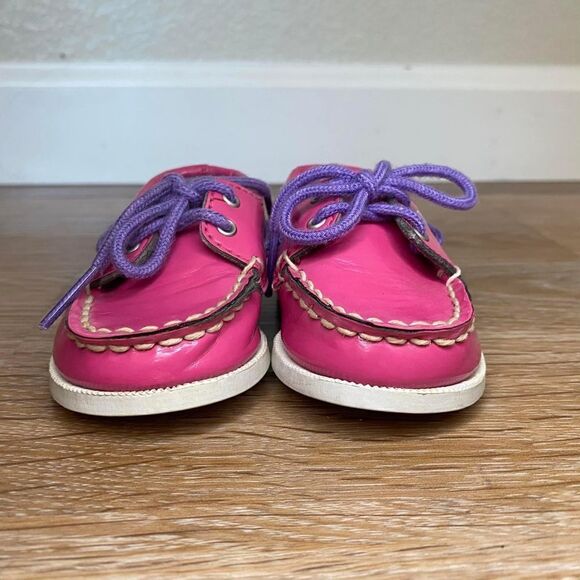 Sperry Size 2 Top-Sider Baby Girl Shoes - Picture 5 of 11